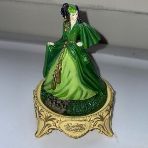 Vtg 1998 Franklin Mint Scarlett’s Deception figurine from Gone With The Wind